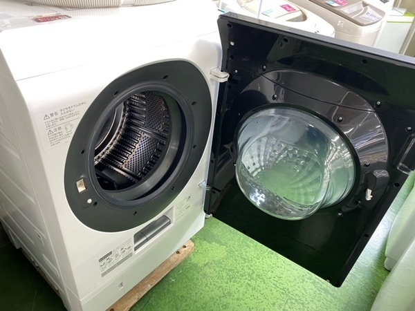SHARP（シャープ）のドラム式洗濯乾燥機【ES-W112-SR】を買取