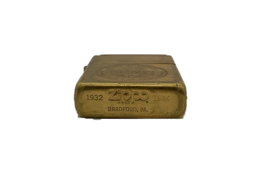 SOLID BRASS ZIPPO(ソリッドブラスジッポ）1984年製を買取入荷