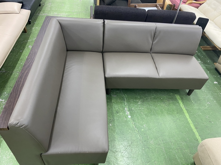 O2507-426 ニトリ L字型ソファ NEW PRESA ホワイト ※裏面に破れ有り 中古 ニトリからL字型ソファー(NS-CLEAN PRESA )を買取入荷しました！｜2022