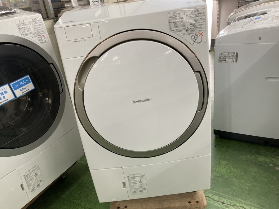 TOSHIBA(東芝)のドラム式洗濯乾燥機(TW-117X3R)のご紹介です