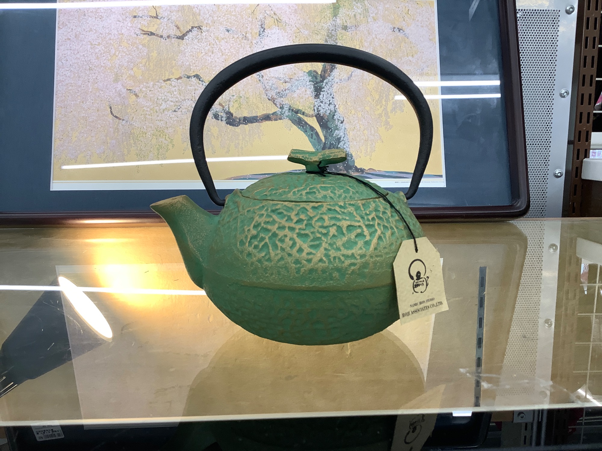 伝統工芸】南部鉄器 メロン型 鉄瓶 が入荷いたしました！｜2023年04月