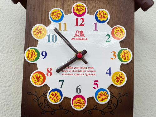 森永製菓　キョロちゃん掛け時計 キョロちゃん】とってもオカシな掛時計が入荷いたしました！｜2023年08