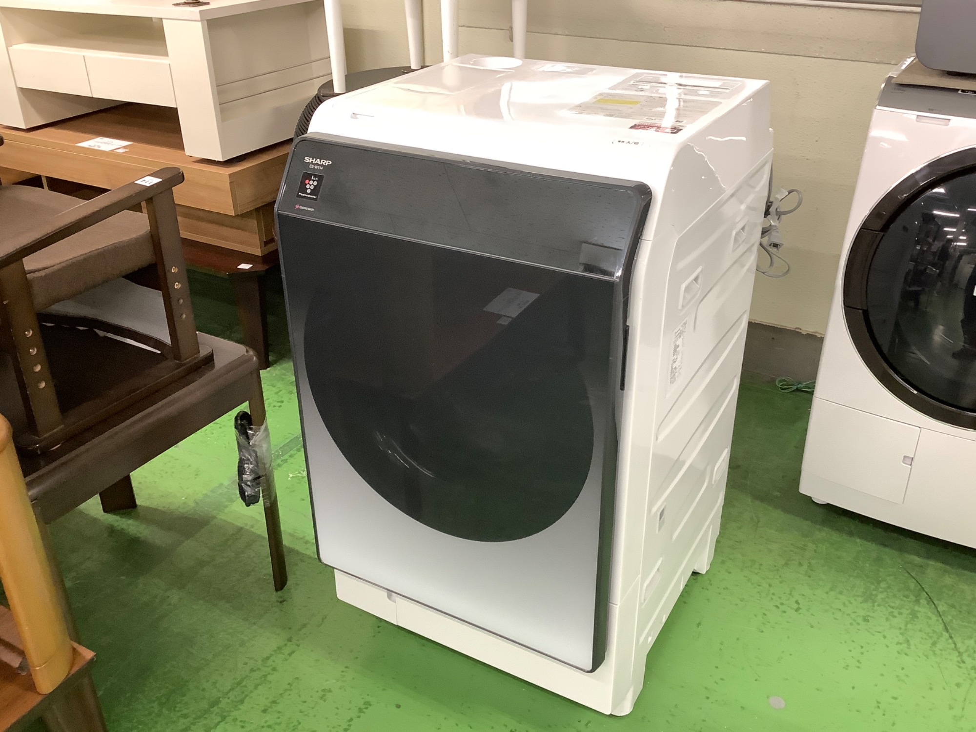 ☆223 SHARP シャープ ドラム式洗濯乾燥機 7kg 2017年製【リサイクル