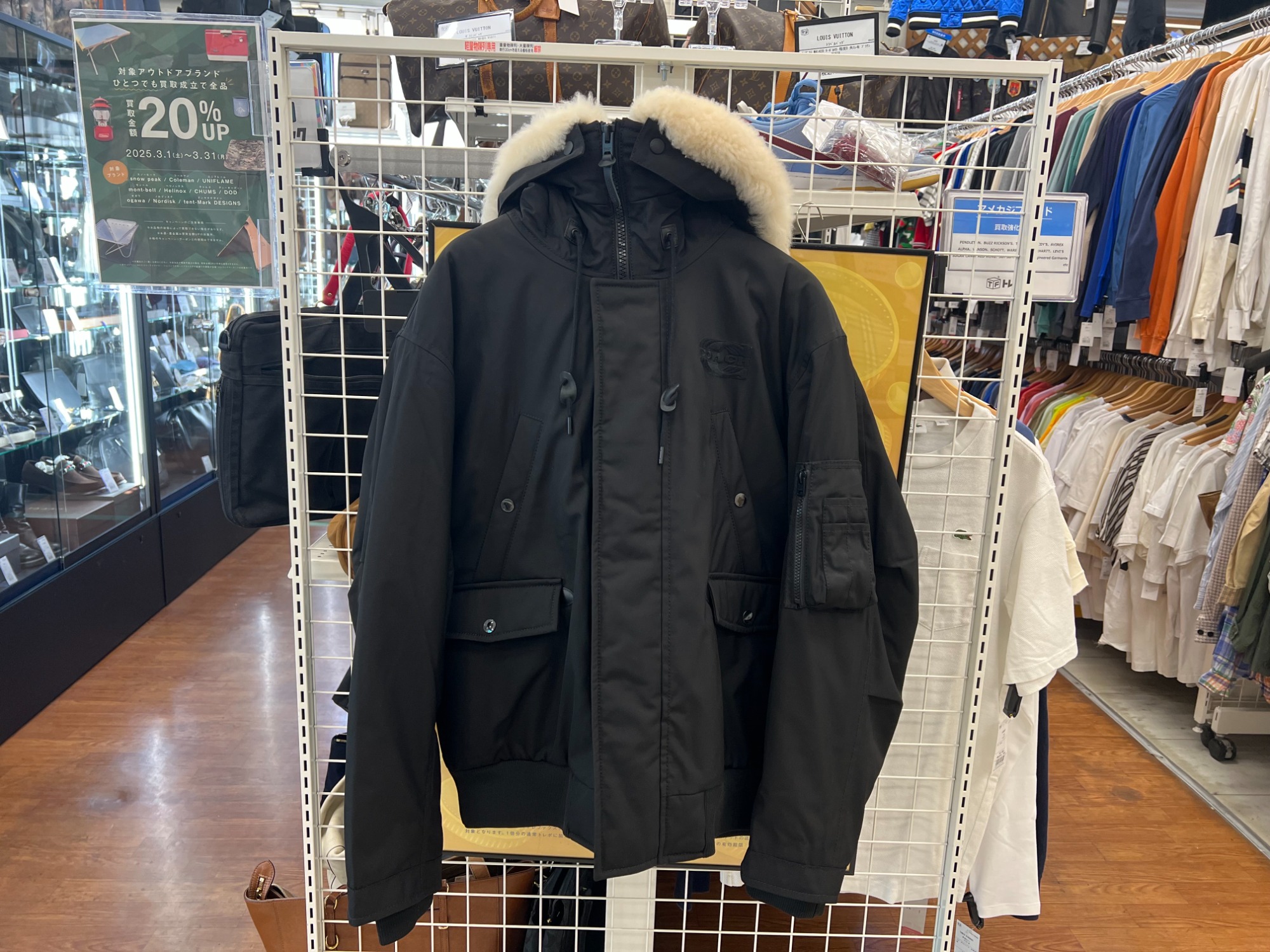 COACH】裏ボアショートパーカ CE337が買取入荷しました！！｜2025年03