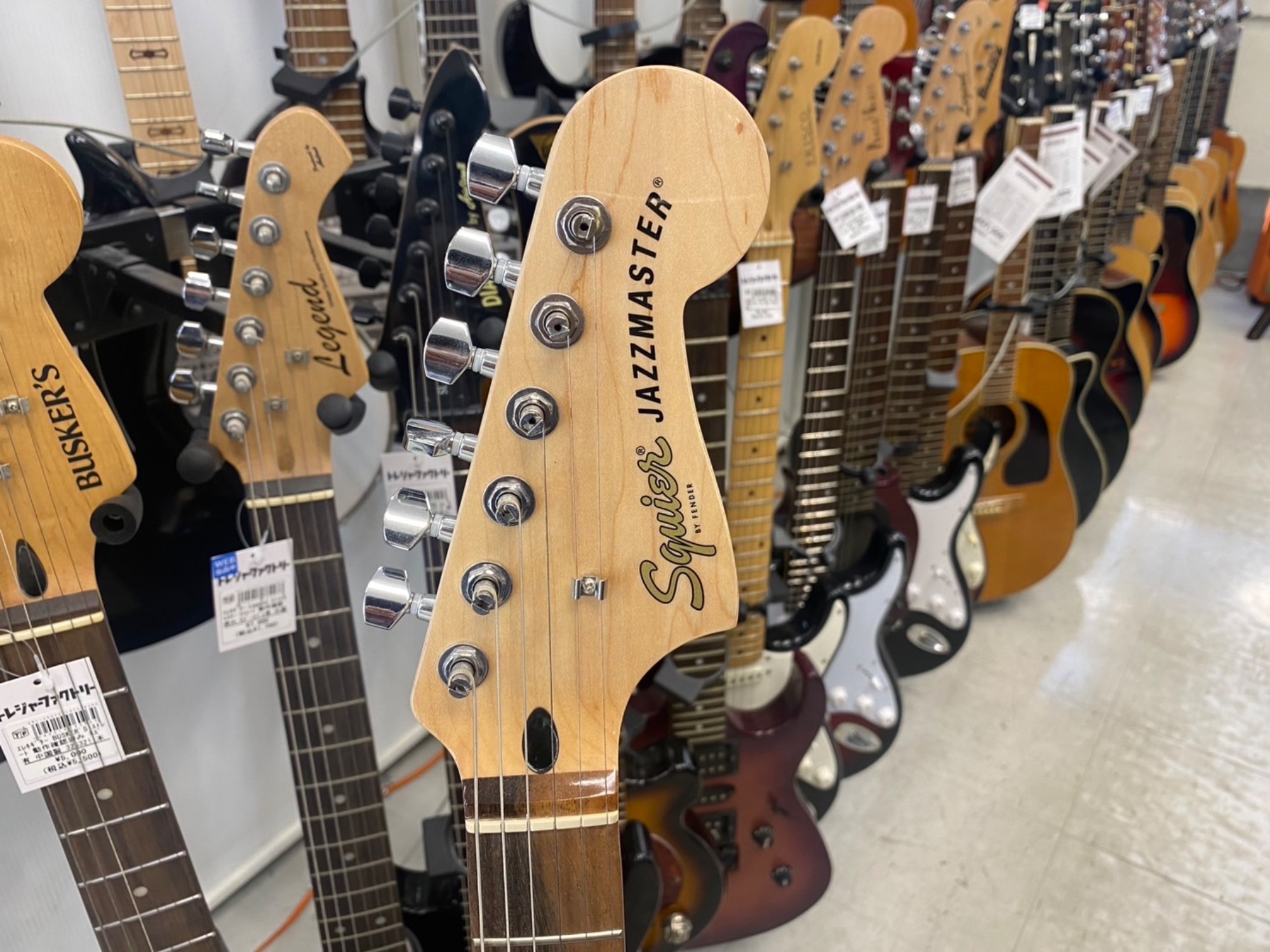 Squier by FENDER (スクワイア) ジャズマスターを買取入荷しま