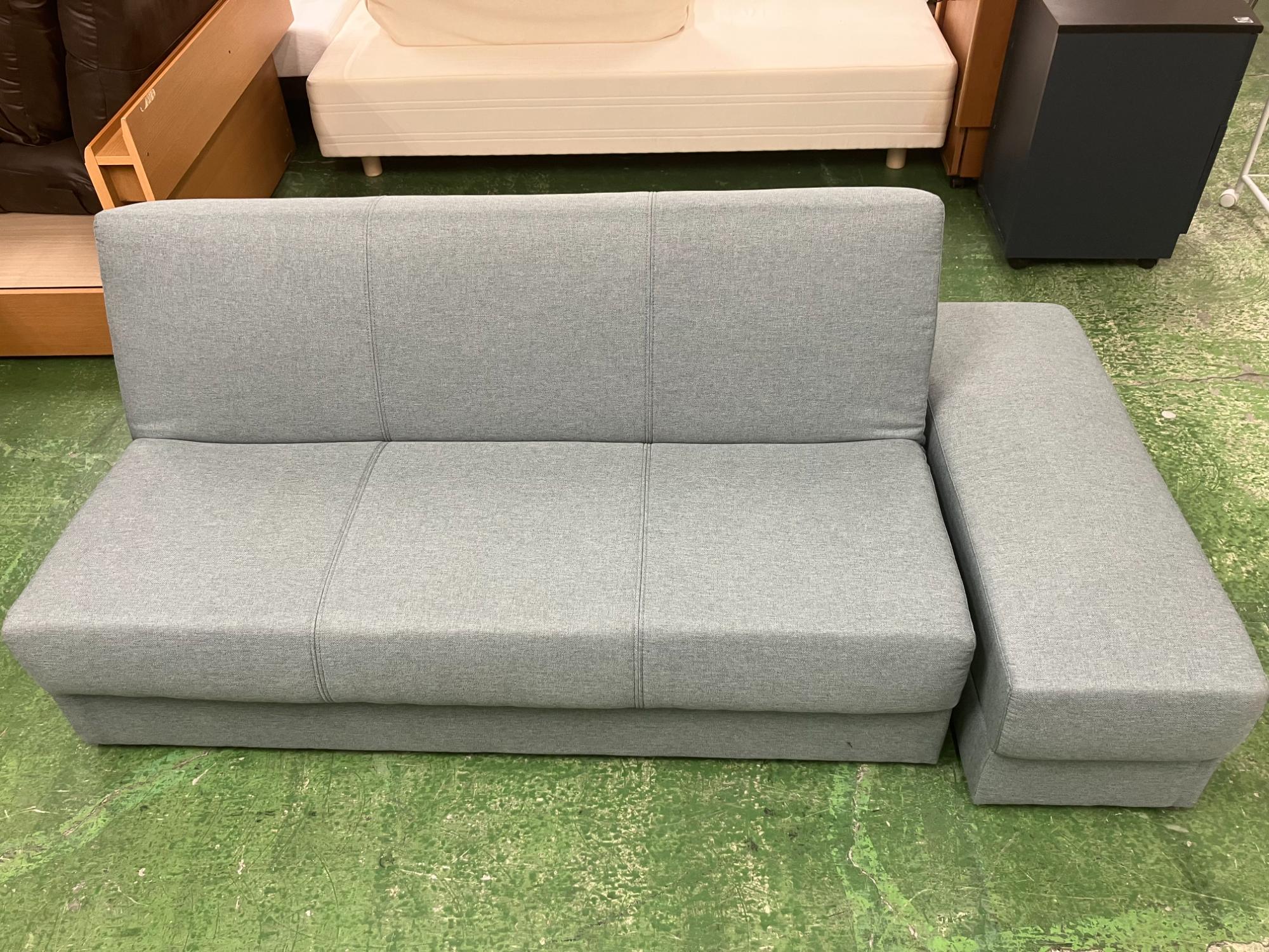 ソファーベッド　ニトリ　【トレファク岸和田店】 ソファー売場拡張中！ニトリの3人掛けソファーのご紹介です♪【岸和田