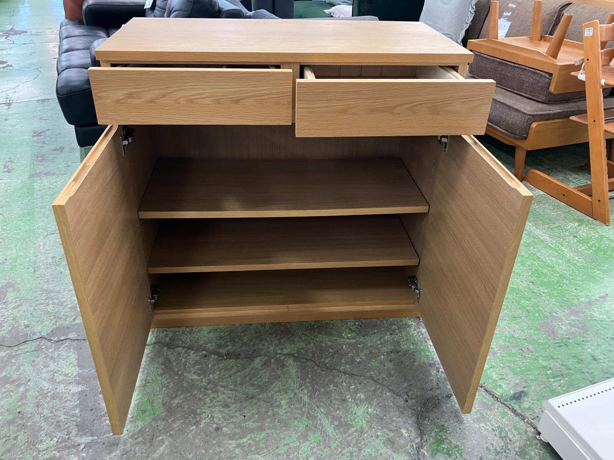 無印良品　2枚扉キャビネット 無印良品の2枚扉キャビネットです！ 【公式通販】