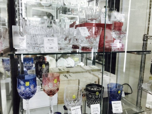 グラスの夏物雑貨