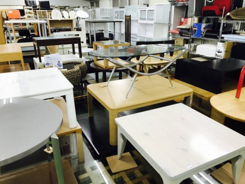 ナチュラルのローテーブル