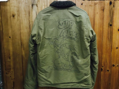 BUZZ RICKSON'S POPEYE N-1デッキジャケット入荷！【練馬店