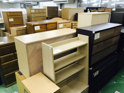 3段チェストのワイドチェスト