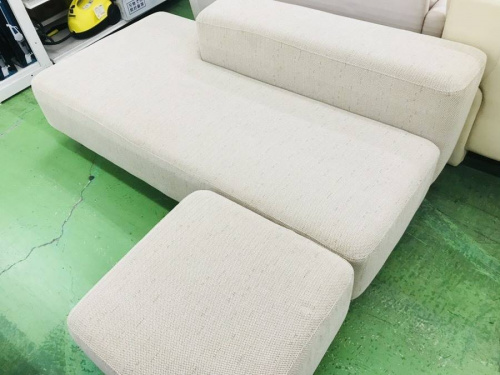 無印良品のベンチソファ