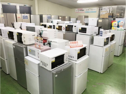 洗濯機の冷蔵庫