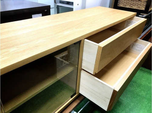 キャビネットの無印良品