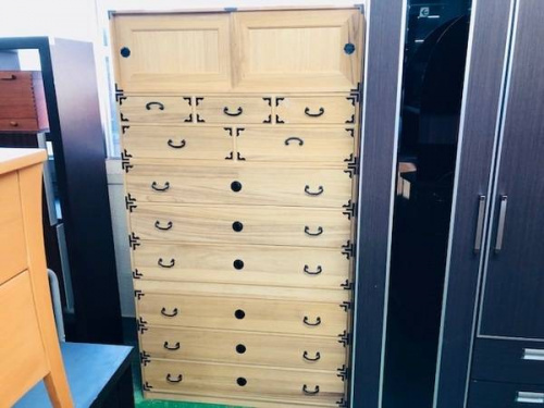 桐タンスの収納