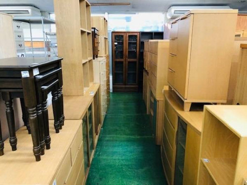 キャビネットの無印良品