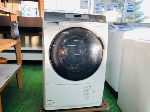 生活家電のドラム式洗濯機