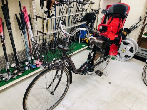 自転車の電動アシスト自転車