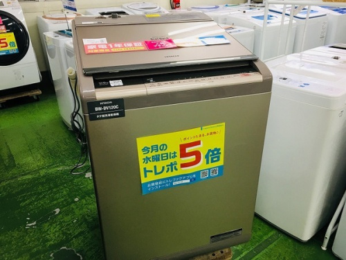 生活家電の洗濯機