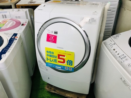 生活家電の洗濯機