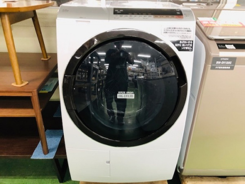 生活家電のドラム式洗濯機