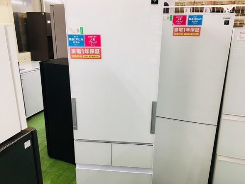 生活家電の冷蔵庫