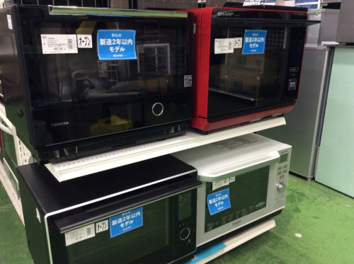 オーブンのガステーブル