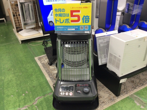 季節家電のストーブ