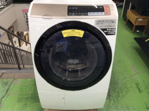 生活家電の洗濯乾燥機