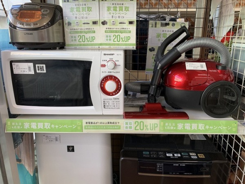 冷蔵庫の電子レンジ