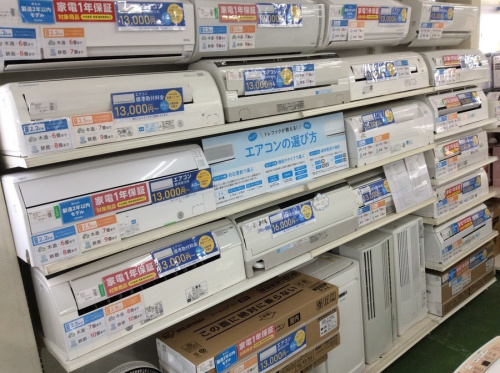生活家電のエアコン