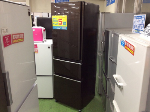生活家電の冷蔵庫