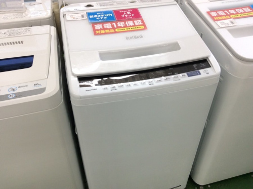 生活家電の洗濯機