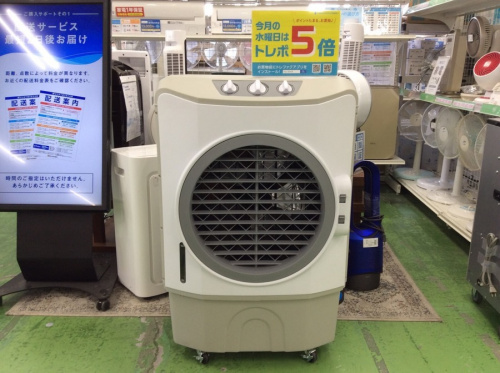季節家電の大型水風扇 扇風機 サーキュレータ 冷風扇