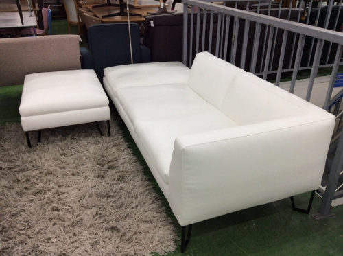 ソファーのソファー&オットマン