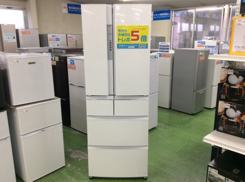 キッチン家電の冷蔵庫