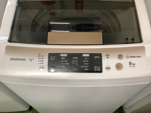 洗濯機の簡易乾燥機能付洗濯機