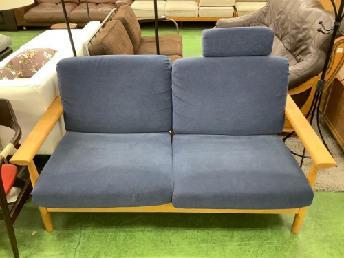 ソファーの2人掛けソファー