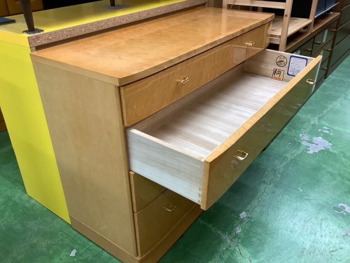府中家具の4段　メープル　桐
