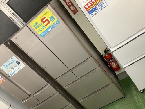 キッチン家電の冷蔵庫