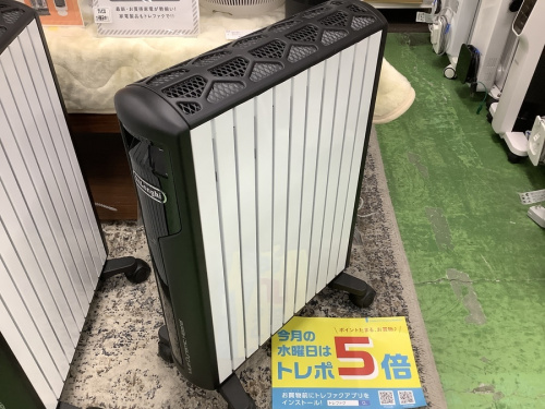 季節家電のヒーター