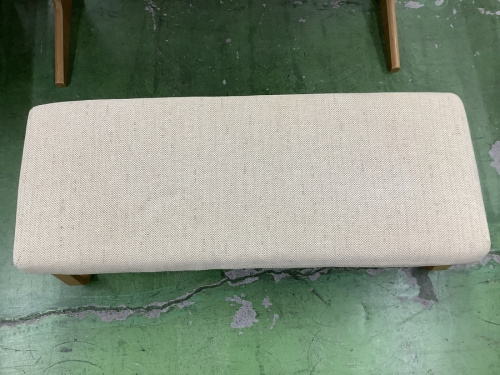 ベンチダイニング4点セットの無印良品