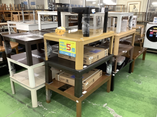 季節家電のこたつ