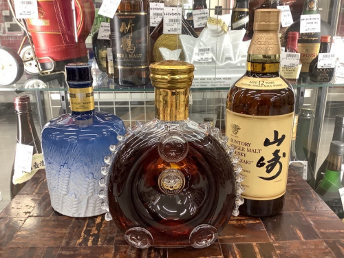 蒸留酒類のウィスキー　コニャック