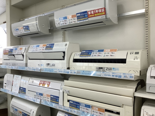 季節家電のエアコン