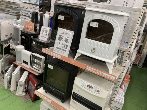 エアコンの暖房器具