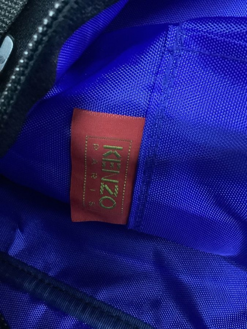 ケンゾーの刺繍ボストンバッグ