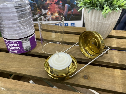 ランタンのキャンドルランタン