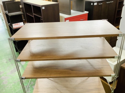 万能収納のユニットシェルフ