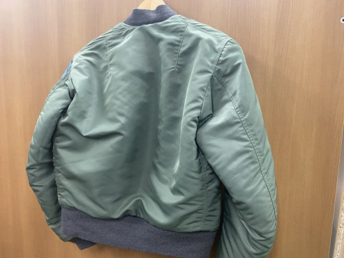 スヌーピーのMA-1ジャケット